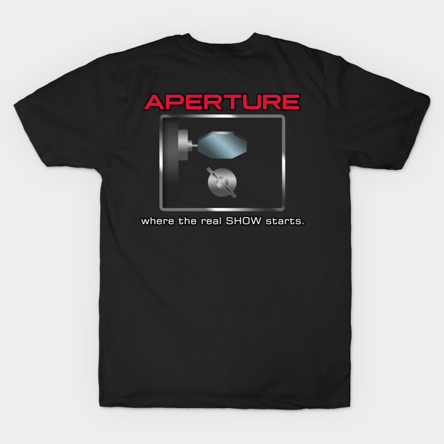 Aperture - where the real show starts. by Markyartshop